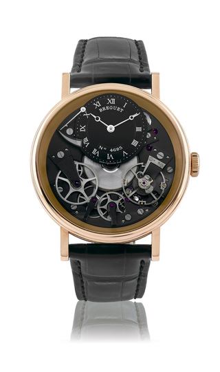 Breguet 18k Rose Gold Tradition Wristwatch Auction at AstaGuru